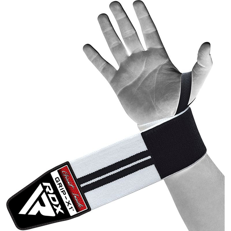 Rdx Sports RDX W3W Weight Lifting Wrist Support Wraps With Thumb Loops Oeko-Tex Standard 100 Certified