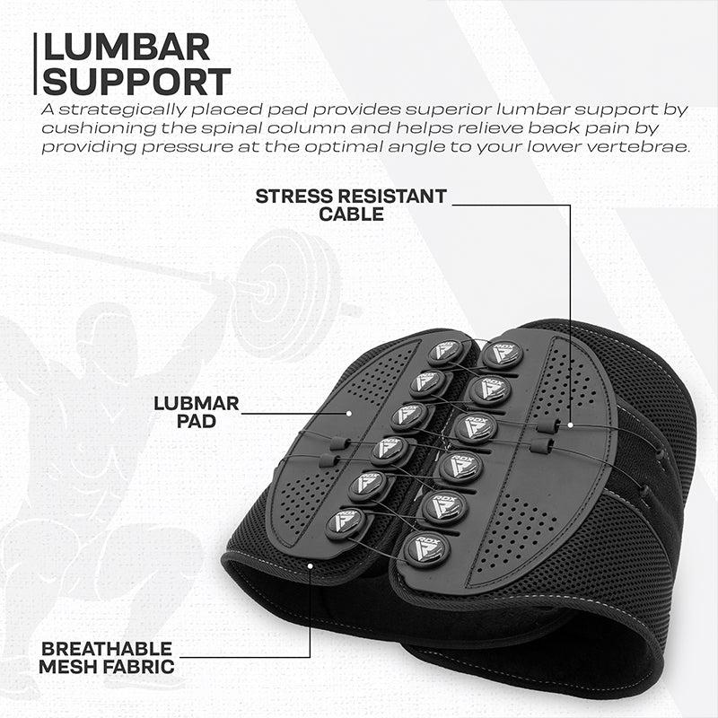 Rdx Sports RDX WS FlexDIAL Adjustable FDA Approved Lumbar Back Support Brace
