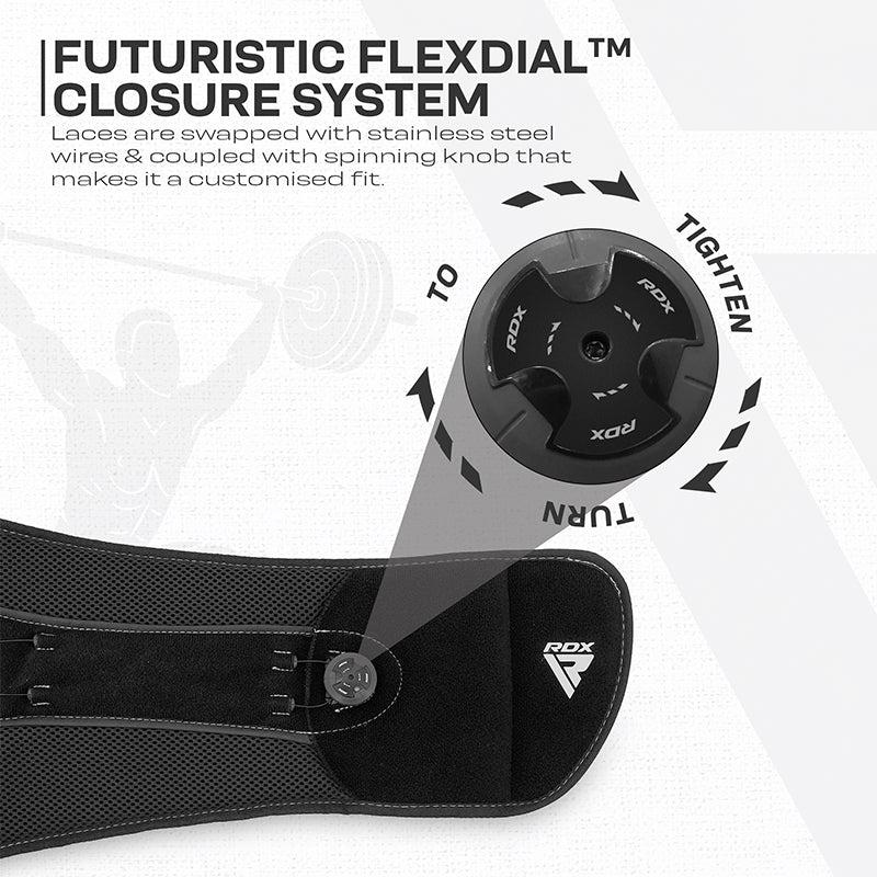 Rdx Sports RDX WS FlexDIAL Adjustable FDA Approved Lumbar Back Support Brace
