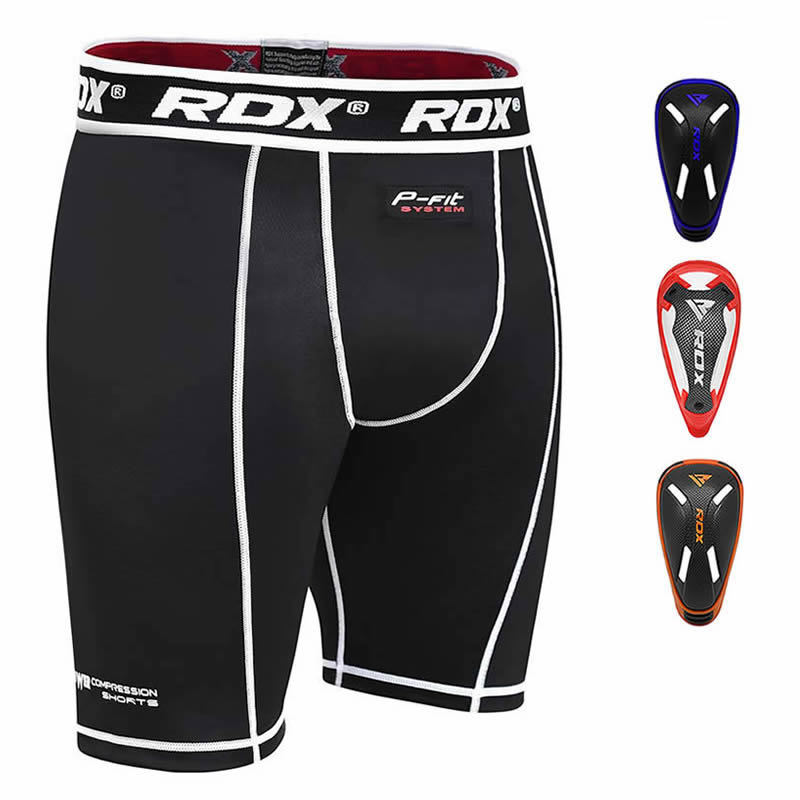 Rdx Sports RDX X14 Compression Shorts With Groin Guard