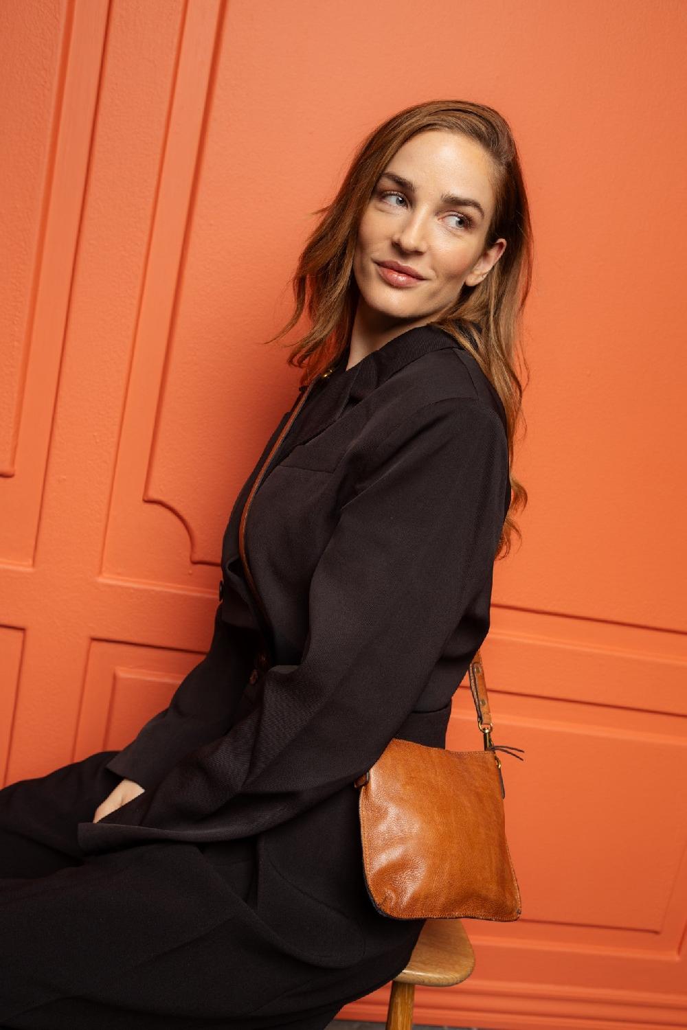 Re Designed Fillis Small - Walnut/Brass