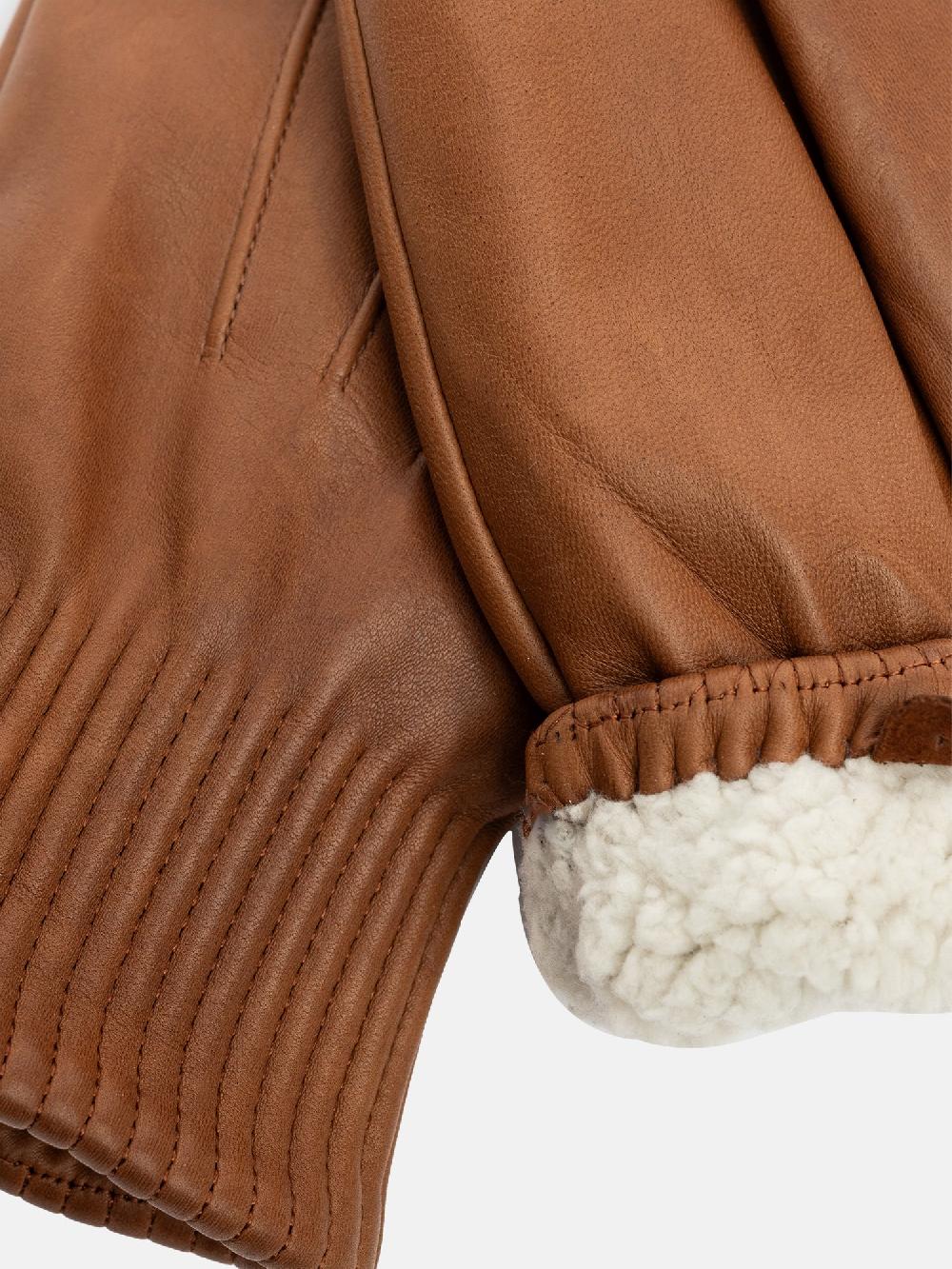 Re Designed Hera Mitten - Cognac