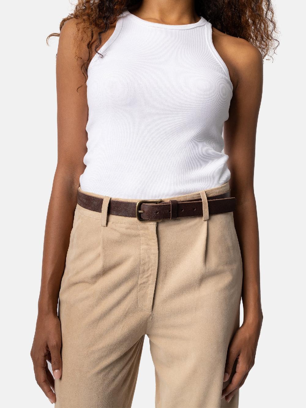 Re Designed Jeanne Wide - Brown