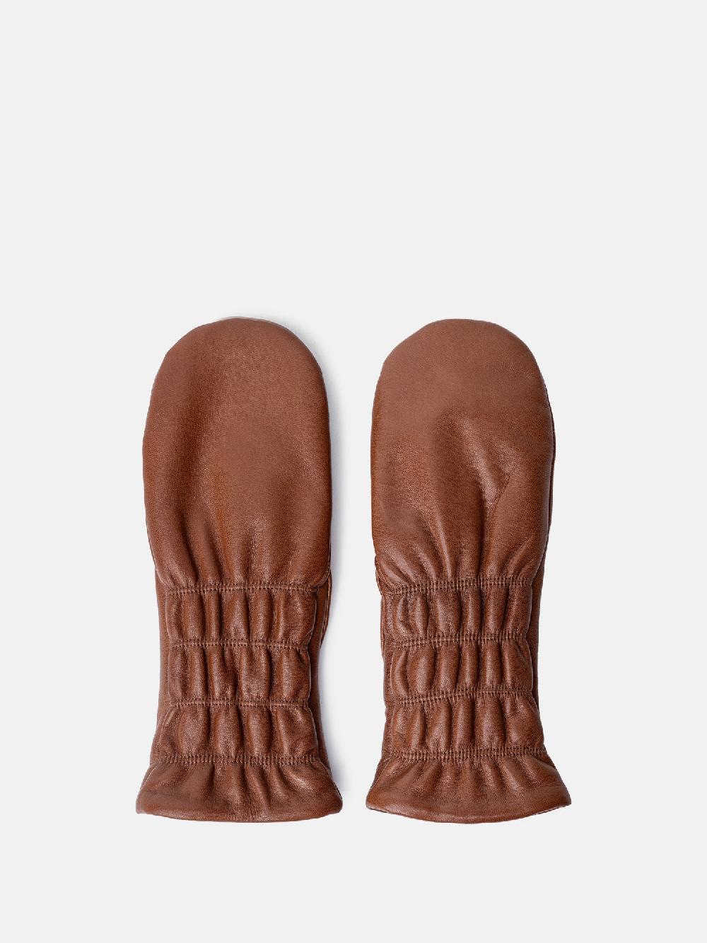 re designed Kara Mitten - Cognac