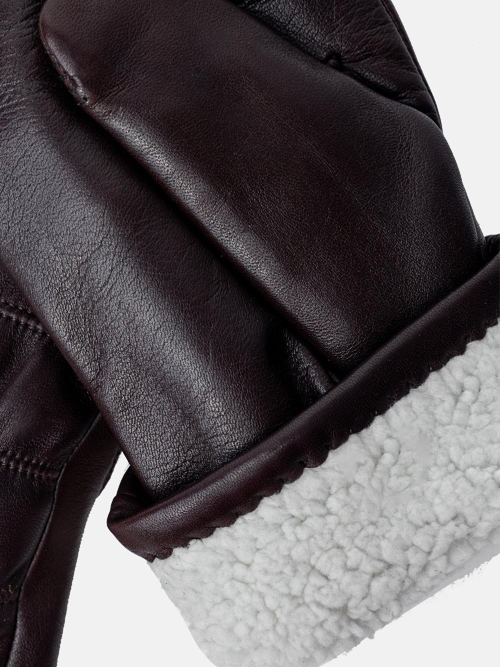 Re Designed Kara Mitten - Warm Brown