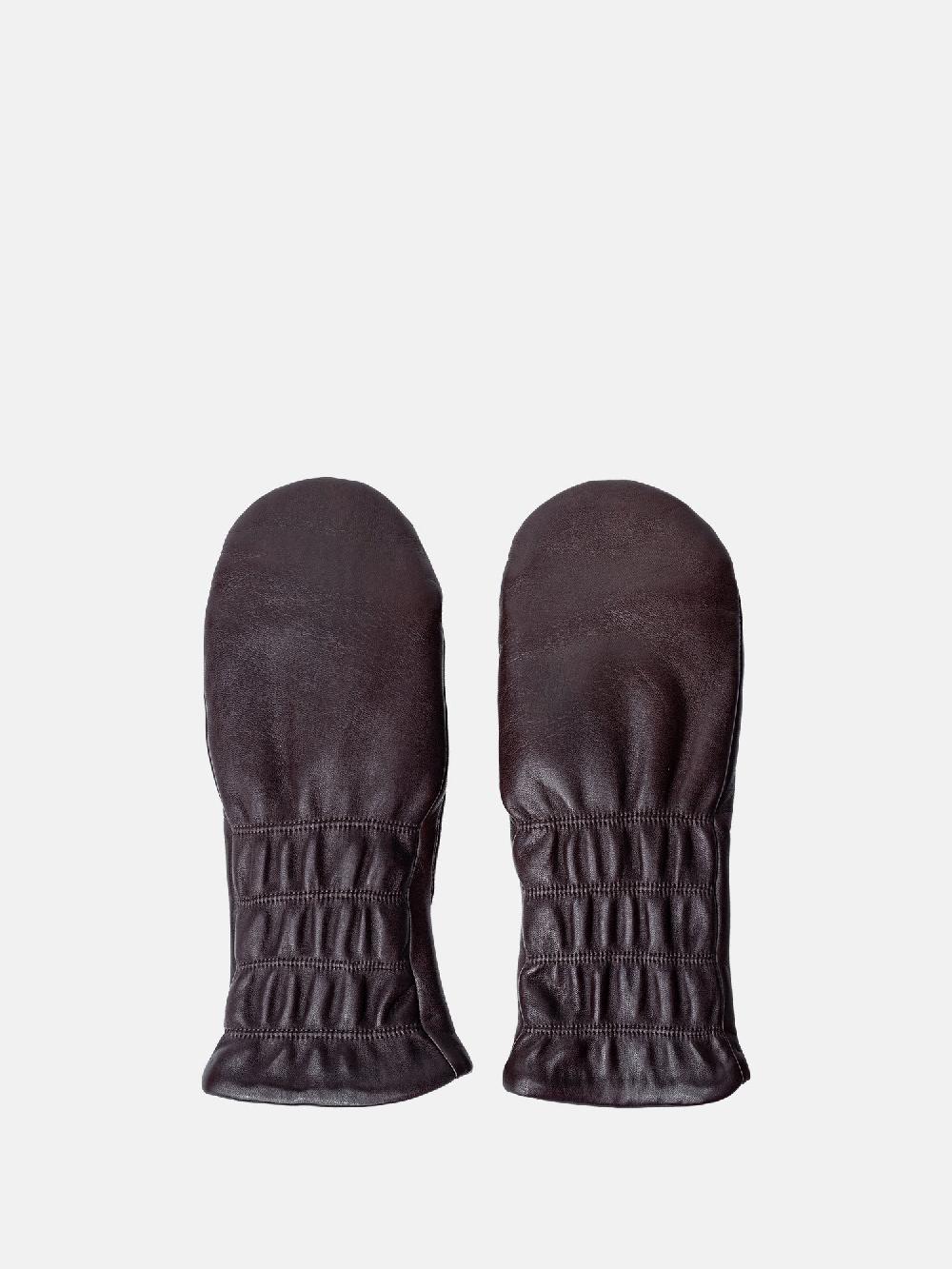 re designed Kara Mitten - Warm Brown