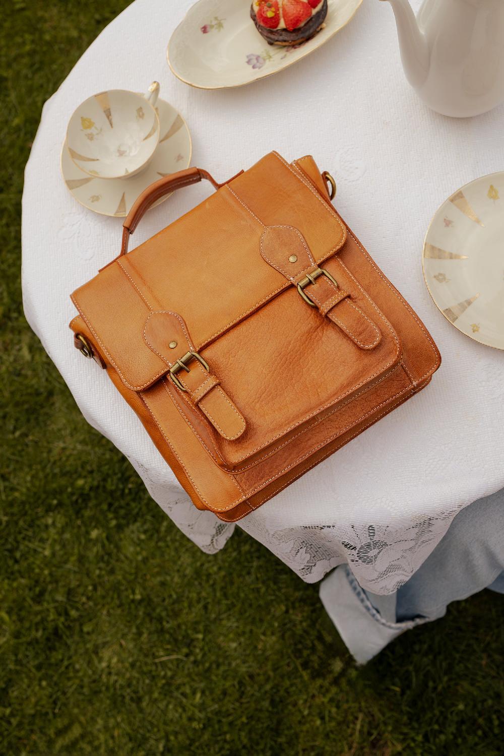 Re Designed Melia Medium - Burned Tan