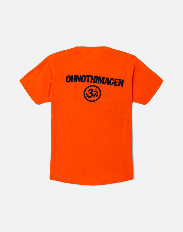 Re Done 1975 George Harrison Extra Texture Tee Orange