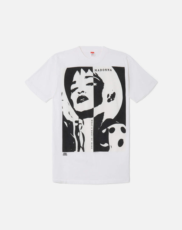 re done 1991 Madonna Immaculate Collection Tee White