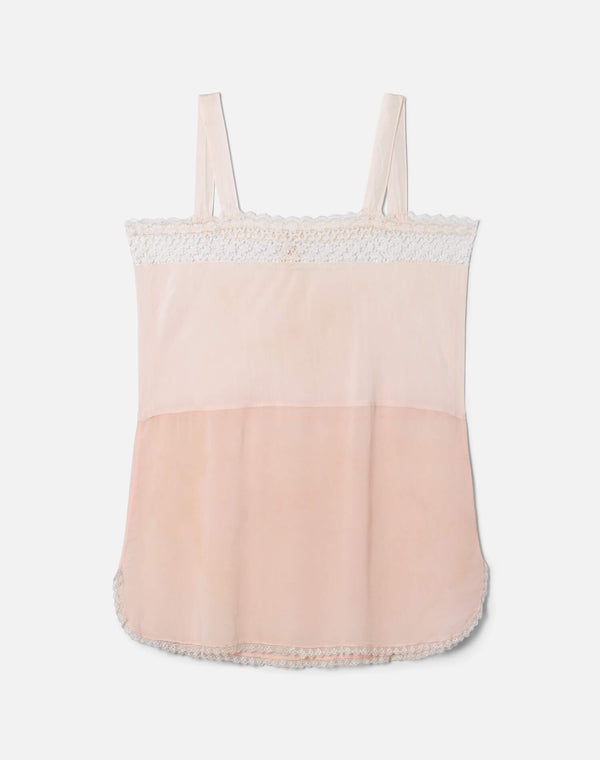 Re Done 40s Silk Slip Dress Pink