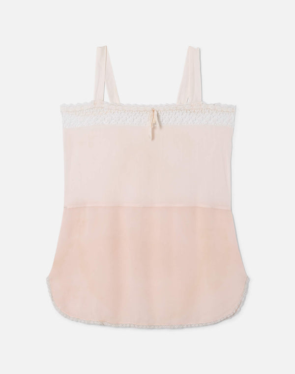 re done 40s Silk Slip Dress Pink