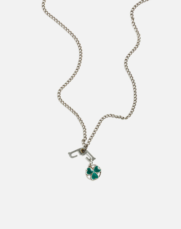 Re Done 50s Clover Sterling Necklace Silver