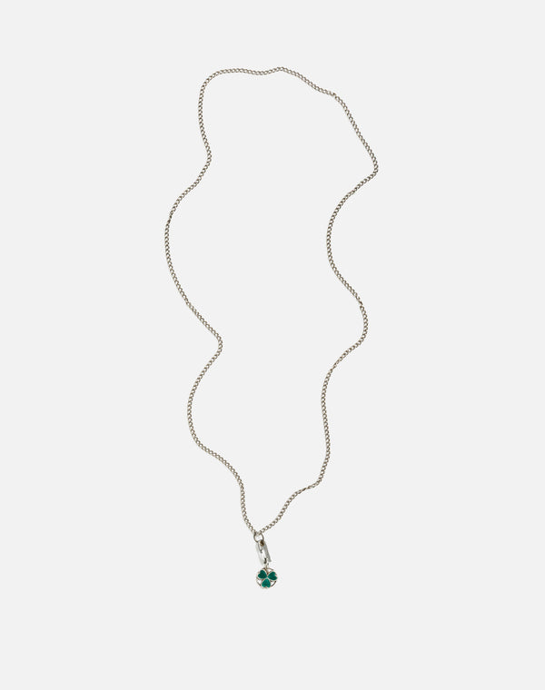 Re Done 50s Clover Sterling Necklace Silver