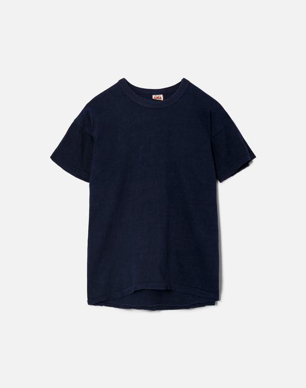 re done 60s Chainstitch West Side Story Tee Blue