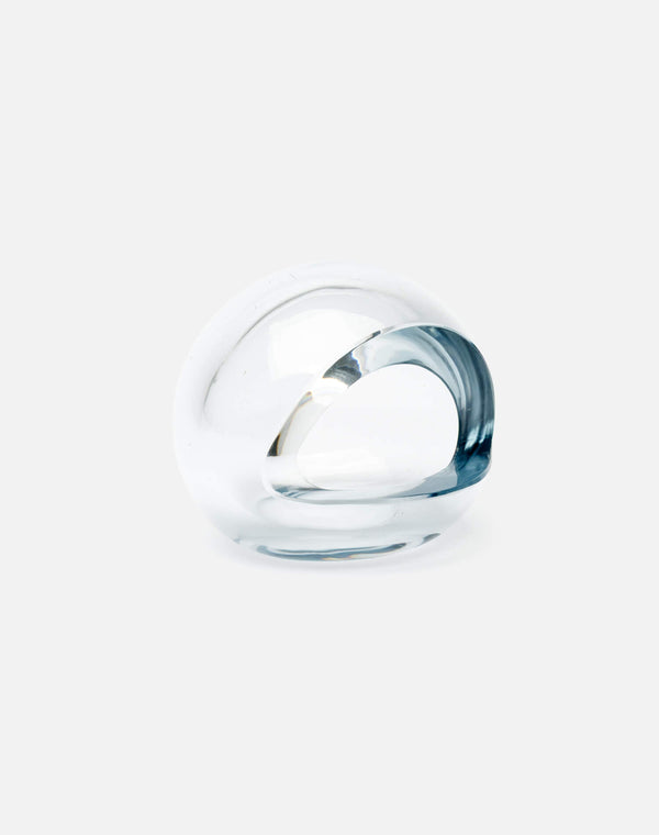 Re Done 60s Glass Globe Catchall Clear