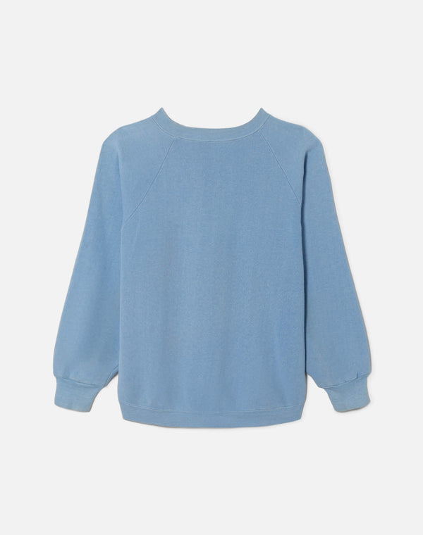 Re Done 60s Long Beach Island Sweatshirt Blue