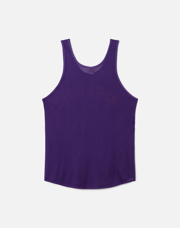 Re Done 70s Basketball Mesh Tank Purple