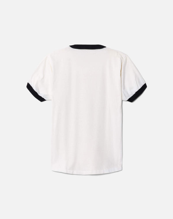 Re Done 70s George Harrison Ringer Tee White