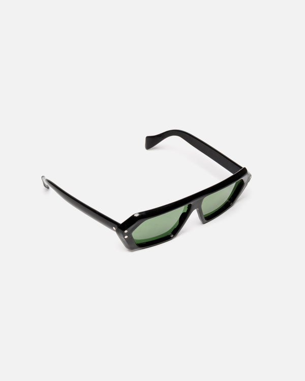 Re Done 70s Hex Frame Sunglasses Black