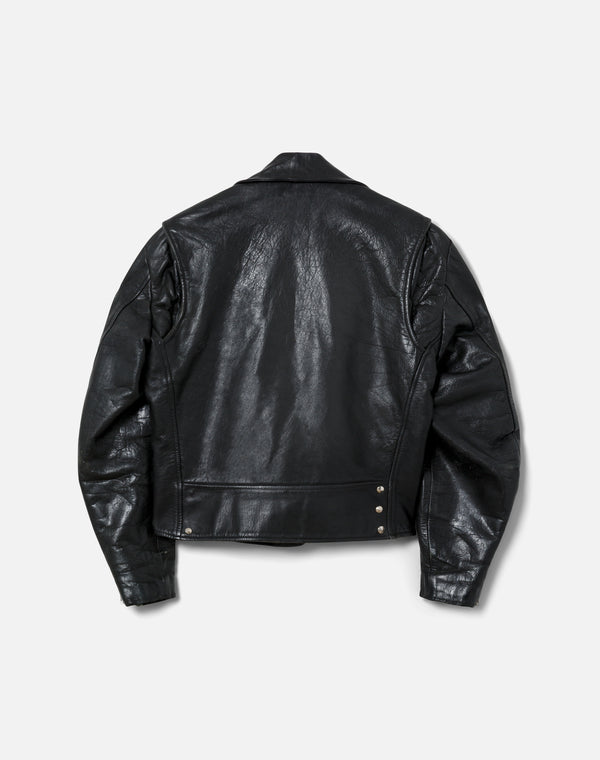 Re Done 70s Studded Leather Jacket Black