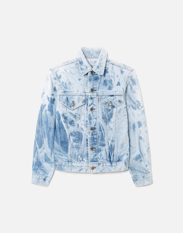 re done 70s Tie Dye Type 3 Levi's Jacket Indigo