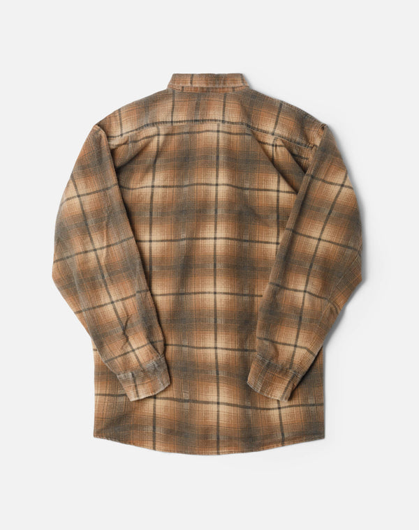 Re Done 80s Flannel Shirt Brown