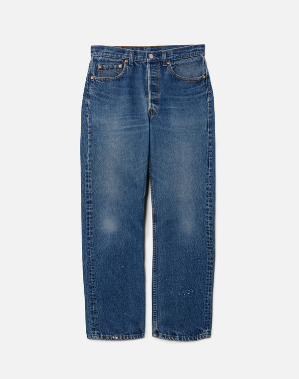 re done 80s Levi's 501 Indigo