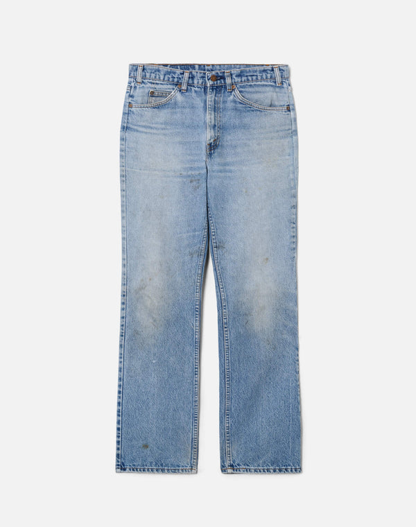 re done 80s Levi's Orange Tab 505 Light Indigo