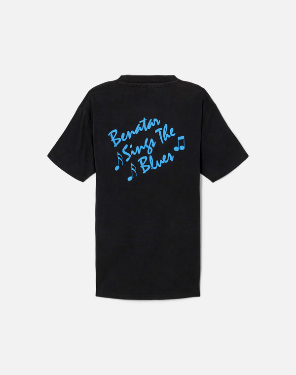 Re Done 80s Pat Benatar Tee Black