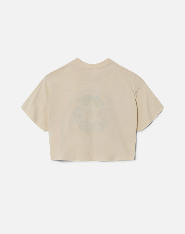 Re Done 80s Recylcler Tee White