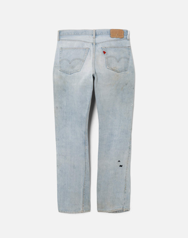 Re Done 80s Repaired Selvidge Levi's 501 Indigo