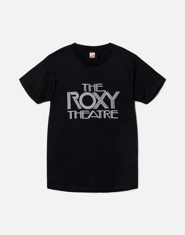 re done 80s Roxy Theater Tee Black