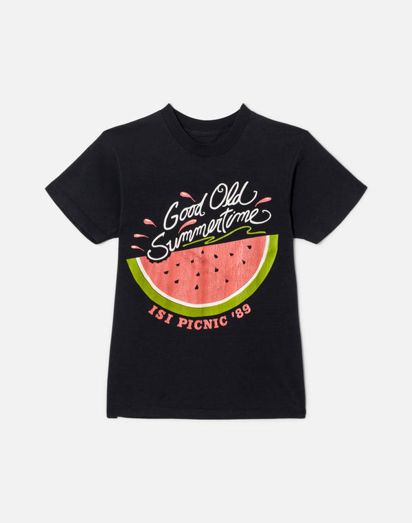 re done 80s Summertime Tee Black