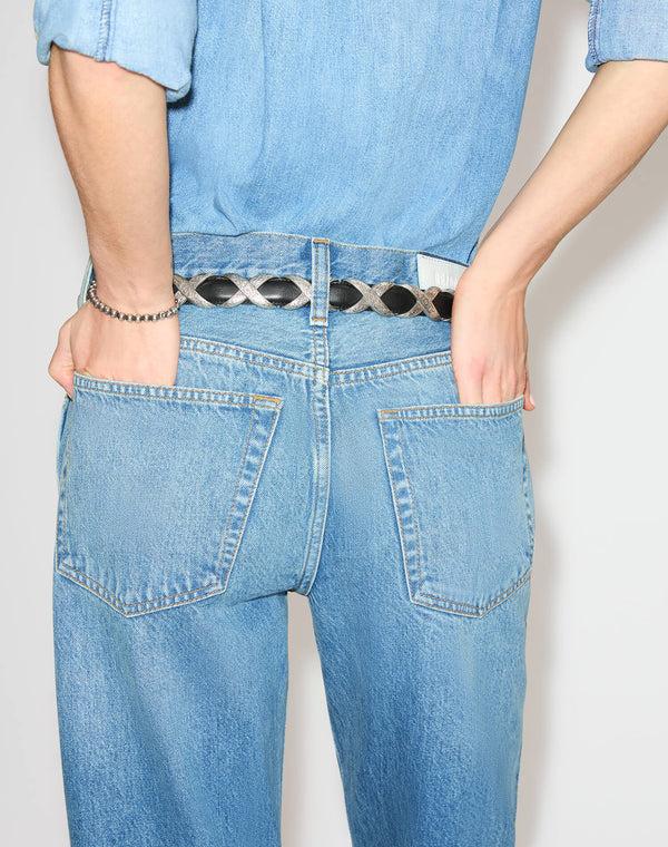 Re Done 90s Mid Rise Loose Medium Vain