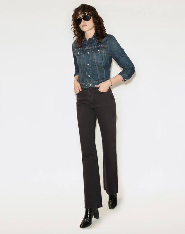 Re Done Baby Trucker Jacket Barely Worn Stud