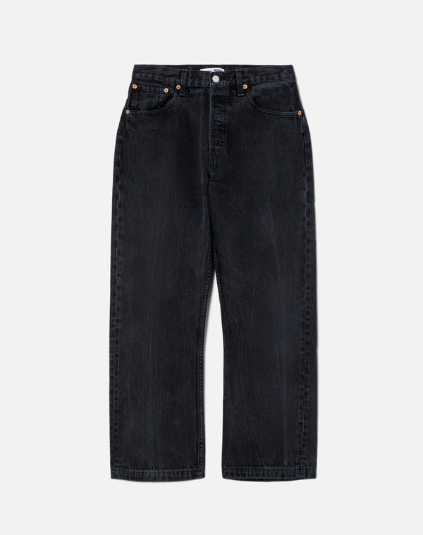 re done Black 90s Jean Black