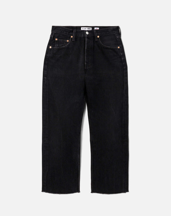 re done Black Boyfriend Jean Black