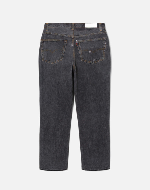 Re Done Black High Rise Stove Pipe Black