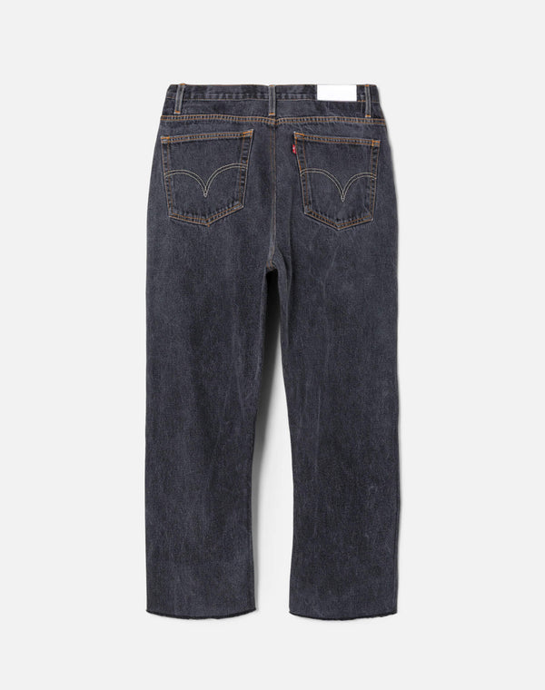 Re Done Black High Rise Stove Pipe Black