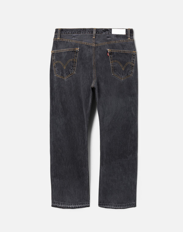 Re Done Black High Rise Stove Pipe Black