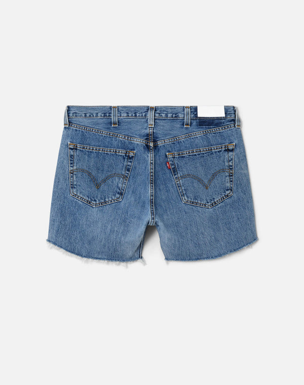 Re Done Boy Short Indigo