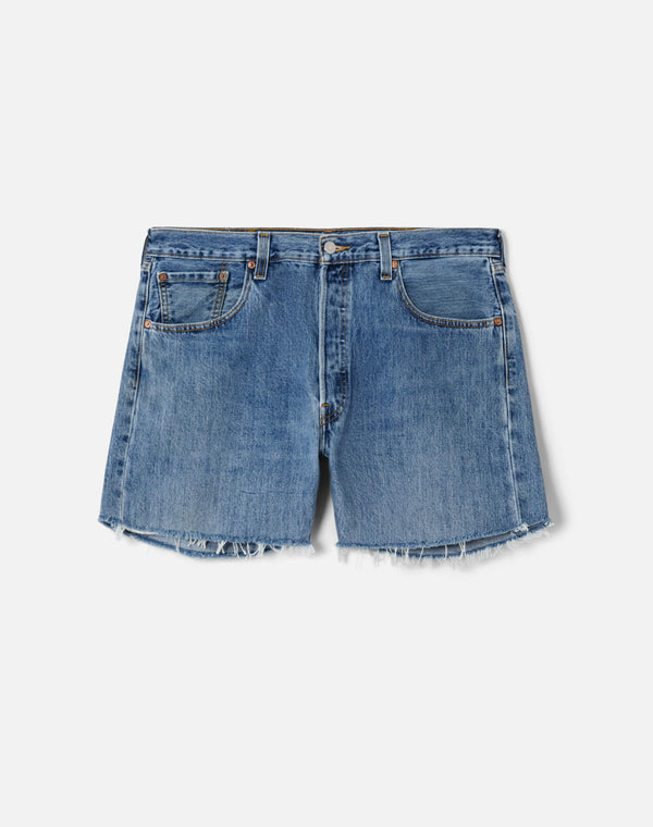 re done Boy Short Indigo