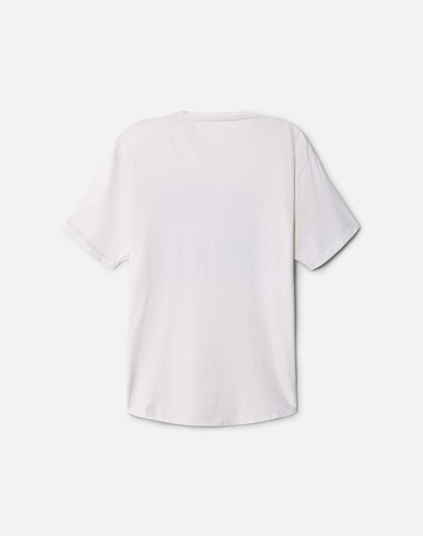 Re Done Boyfriend "Cowboy Butts" Tee Vintage White