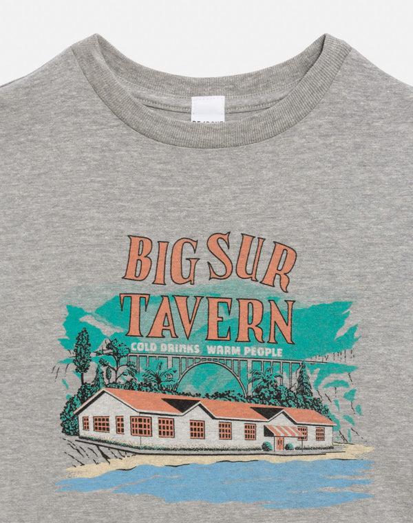 Re Done Classic "Big Sur" Tee Heather Grey