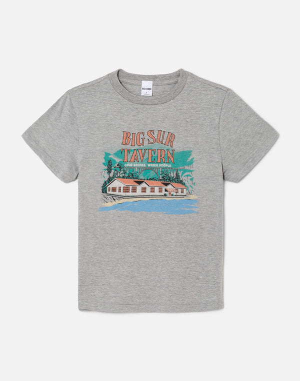 re done Classic "Big Sur" Tee Heather Grey
