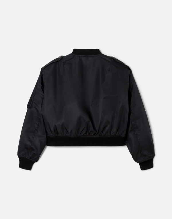 Re Done Classic Bomber Jacket Black