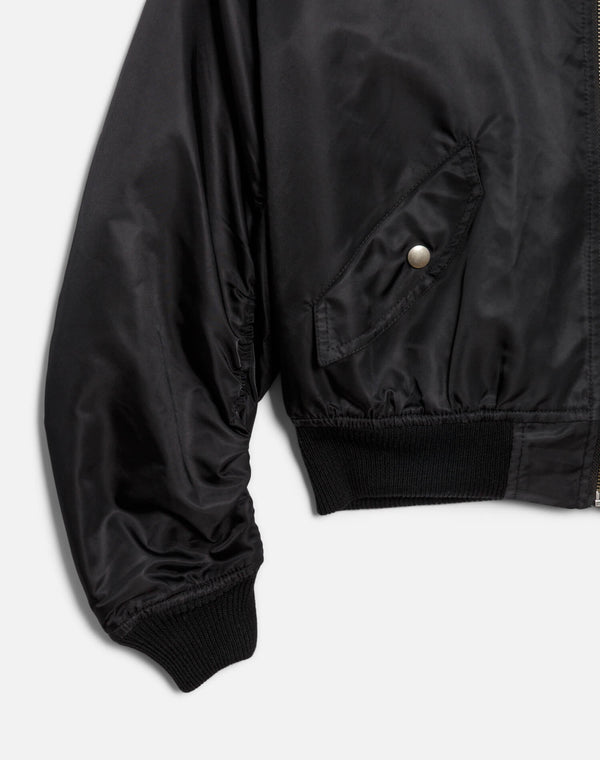 Re Done Classic Bomber Jacket Black