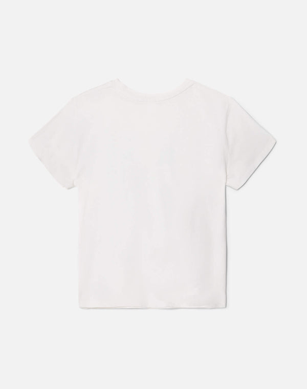 Re Done Classic "Snoopy Hard Work" Tee Vintage White