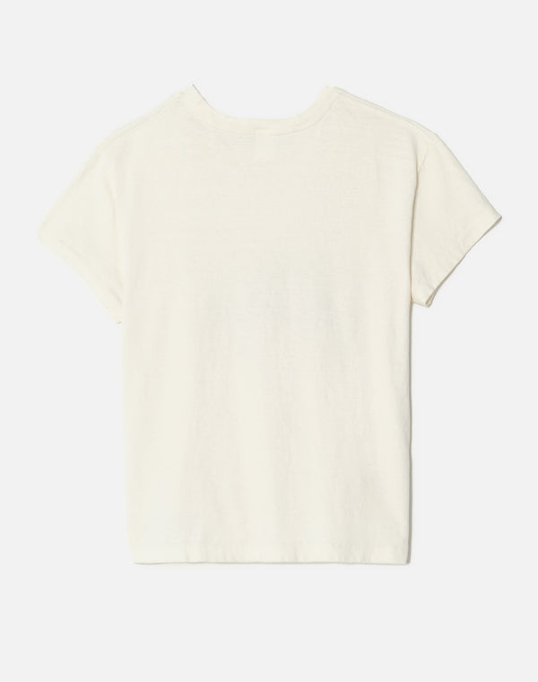 Re Done Classic "Someone Loves Me" Tee Vintage White