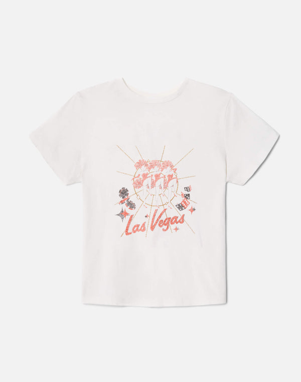 re done Classic "Vegas" Tee Vintage White
